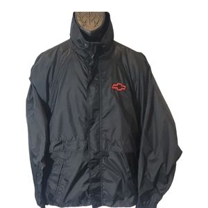 Dunbrooke Vintage Chevrolet nylon windbreaker sz m Jacket Made in USA